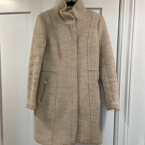 H&M Beige Boucle Coat
